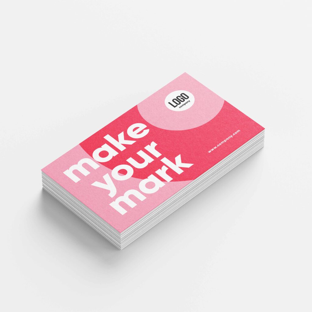 Visitekaartjes, passend bij jouw toepassing.