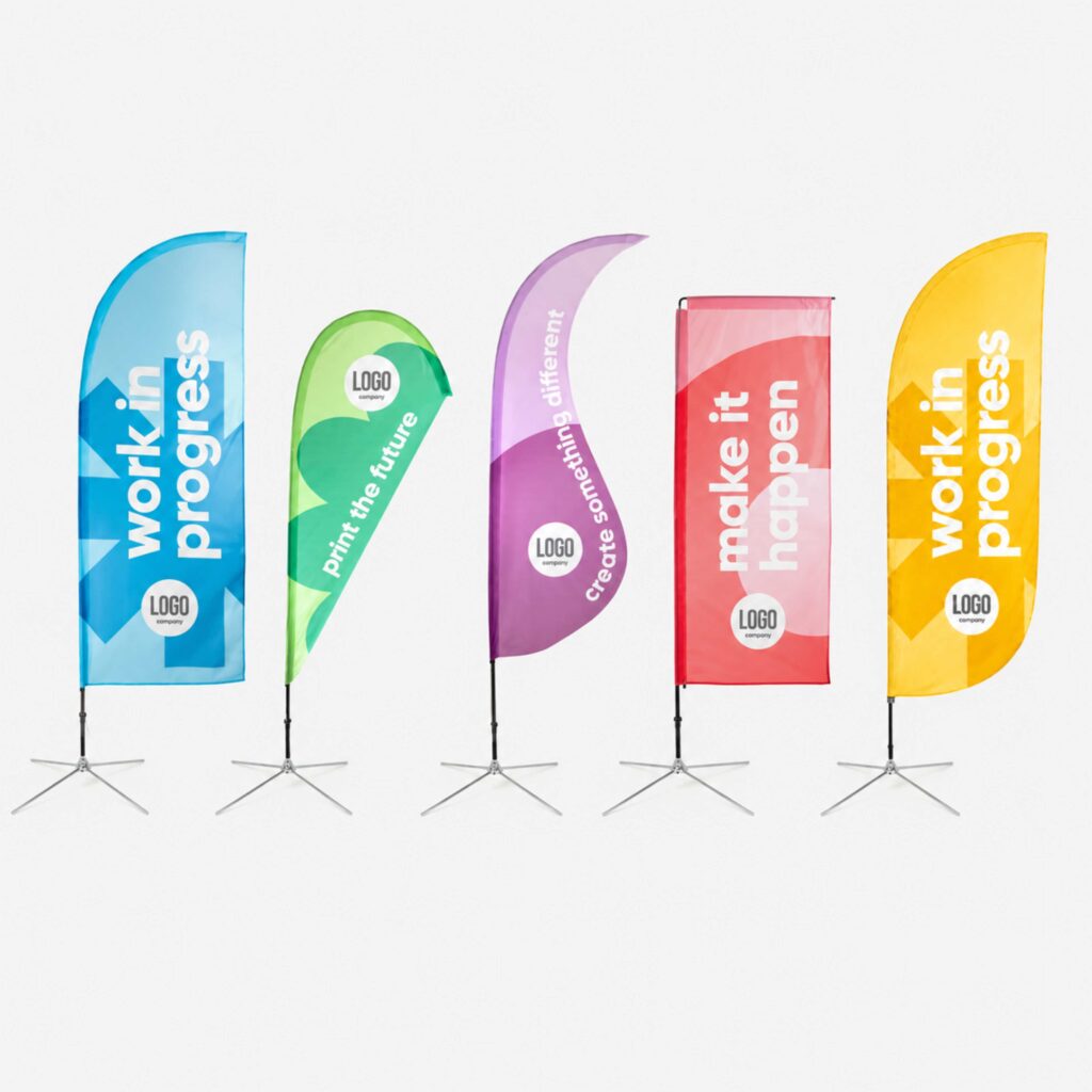 Beachflag, passend bij jouw toepassing., beeld 1