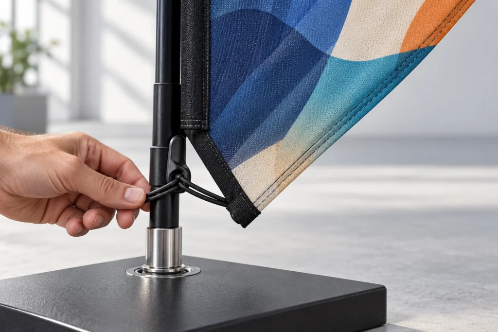 Beachflag drop, passend bij jouw toepassing., beeld 4