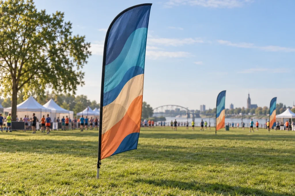 Beachflag, passend bij jouw toepassing., beeld 3
