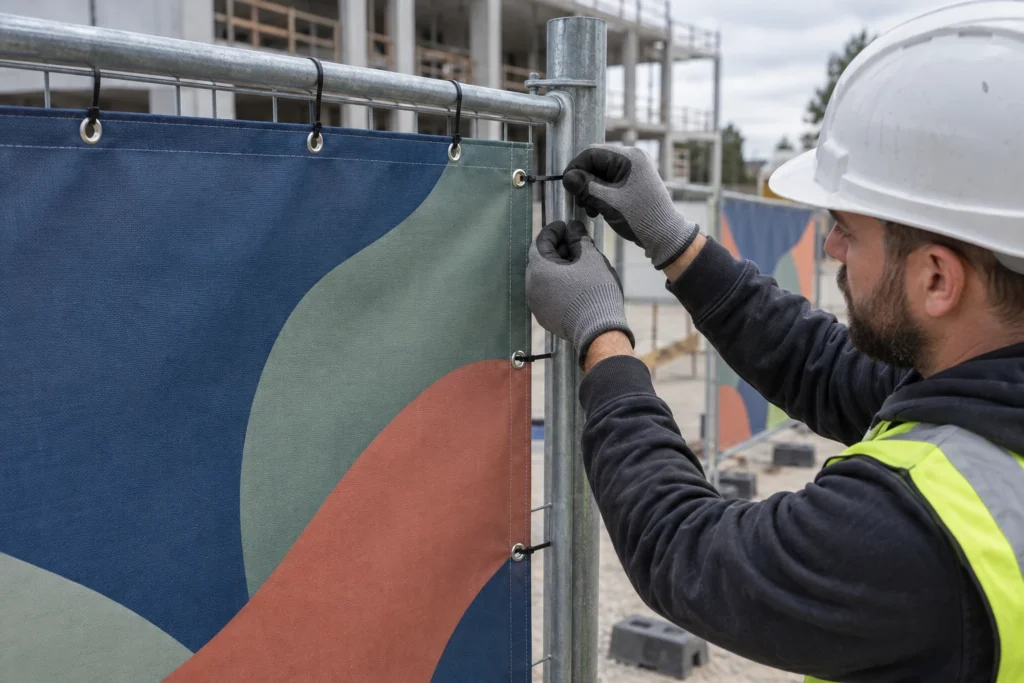 Bouwhekdoek - eigen formaat, passend bij jouw toepassing., beeld 3