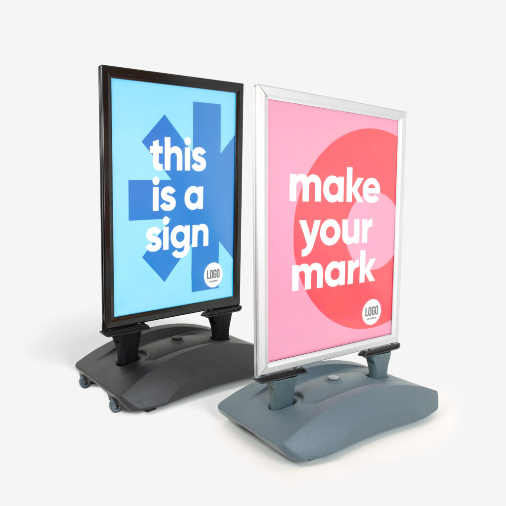 Basic stoepbord met watertank, passend bij jouw toepassing., beeld 1