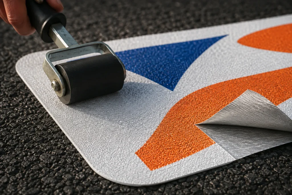 Asfaltsticker, passend bij jouw toepassing., beeld 4