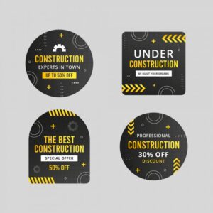 Industriële sticker